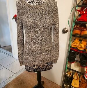 calvin klein grey crewneck sweater